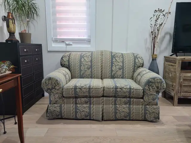 RARE USED LIKE NEW CLEAN Two Seats Couch $180 in Couches & Futons in City of Toronto - Image 3