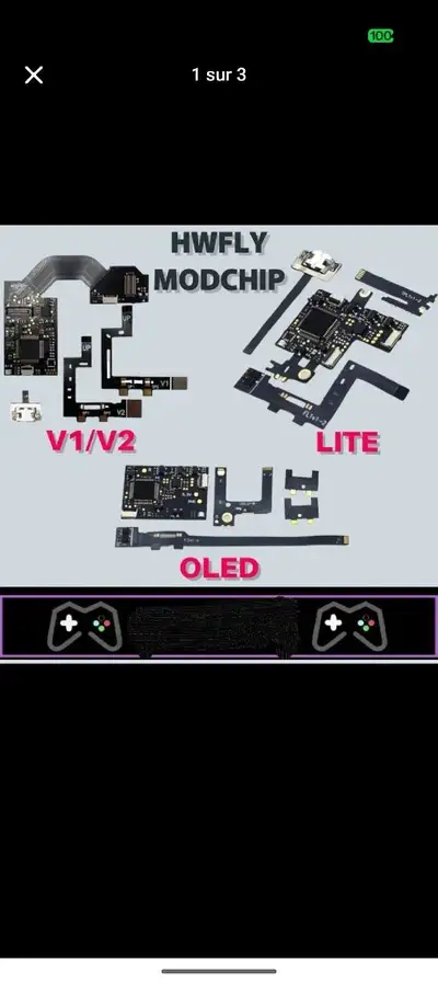 PICOFLY RP2040 MOD FOR NINTENDO SWITCH, View more
