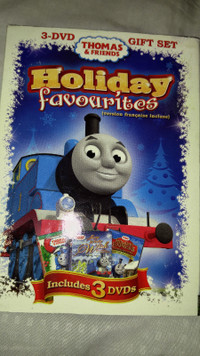 Coffret de 3 DVD de Noël Thomas le petit train NEUF