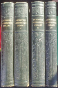 Encyclopédie autodidactique Quillet. 4 vol.