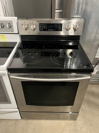Samsung stainless glass top stove convection oven 