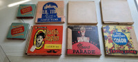 Lot de 8 films 8mm, Charlie Chaplin, mother goose, etc.