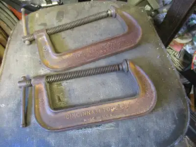 OLD VINTAGE 6 INCH CINCINNATI TOOL CO. CLAMP TOOLS $15 EA., View more