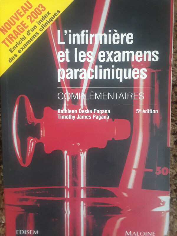 Divers manuels de soins infirmiers à vendre. dans Manuels  à Lévis - Image 2