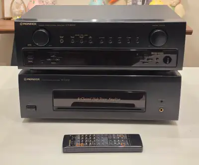 Pioneer M-4000 Power Amplifier/CX-4000 Control Amplifier - NICE, View more
