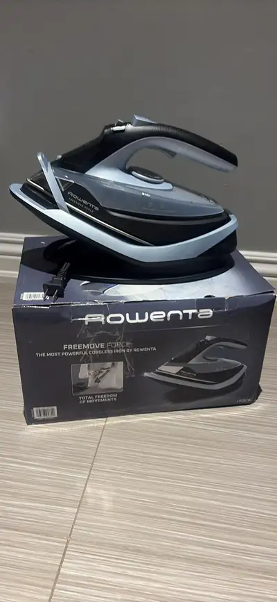 Rowenta Freemove Cordless Iron with Steam, 1600 Watts, View more