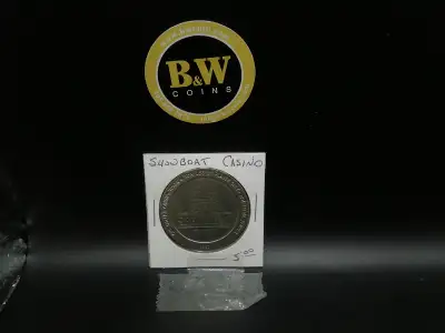 The 1987 Showboat Casino coin is a limited-edition token issued by the Showboat Hotel and Casino in...