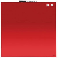 Magnetic Glass Whiteboard ( Red board)