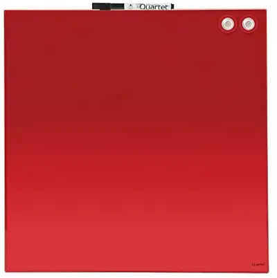 Magnetic Glass Whiteboard ( Red board), View more