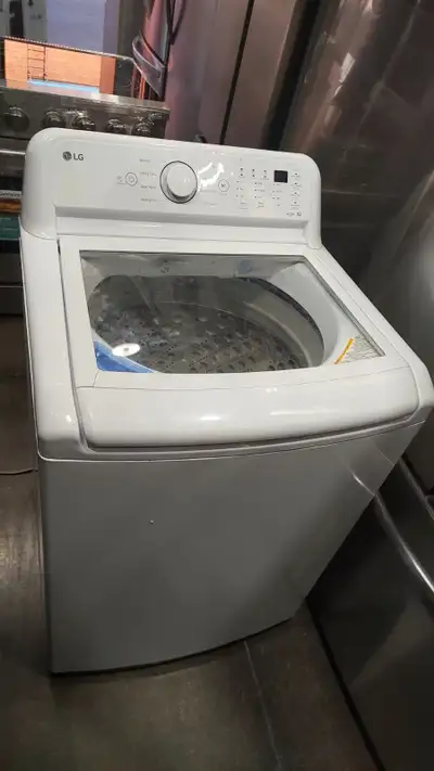 Washer LG 5.2 cu ft. White Top Load with Turbo Drum Technology, View more