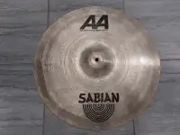 Sabian cymbals for drum set. Drums