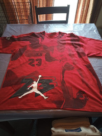 Michael Jordan Y2K Vintage t-shirt. 3XL. All Over Design Shirt.