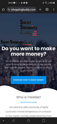 Do you want to make more money? https://smartshoppingbuddy.com/