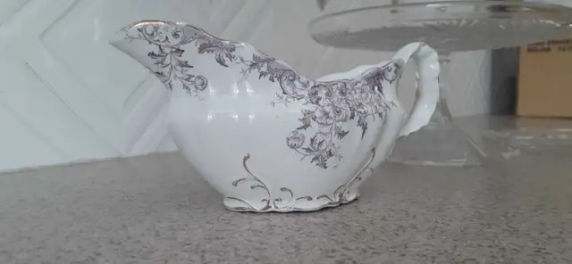 Gravy boat. Cake stand. etc.65709807369858121