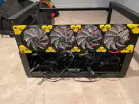 Mining Rig Frame and Equipment (No Gpu’s)