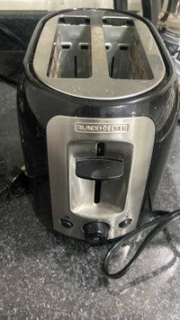 Black and decker two slice toaster 