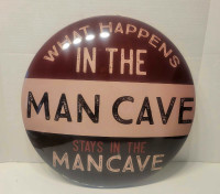 Mancave Metal Sign.  Now Only $20.00.