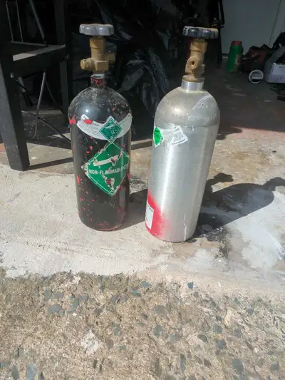 I'm selling two C02 tanks, perfect for your beverage dispensing needs! These tanks are used but stil...