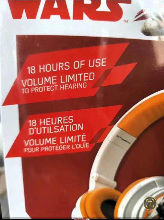 New Star Wars Wireless Rechargeable Bluetooth Headphones in General Electronics in Edmonton - Image 3