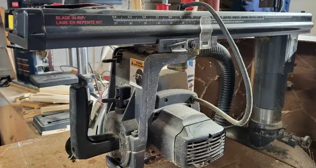 VINTAGE Craftsman Radio Arm Saw in Power Tools in Owen Sound - Image 9