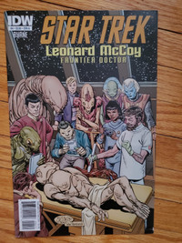 Star Trek Leonard McCoy Frontier Doctor Comic Book
