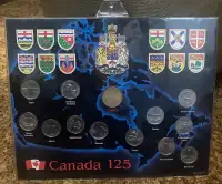 Canada 125 coin set
