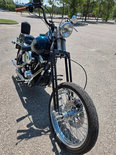 1986 Harley Davidson softail. Lots of new parts... Motoiron springer, mini-apes and grips, new brake...