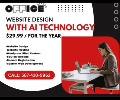 website hosting & website building $9.99, View more