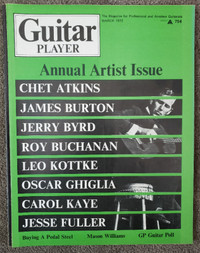 GUITAR PLAYER MAGAZINE - 10  ISSUES 1972-73 - LOT or INDIVIDUALS