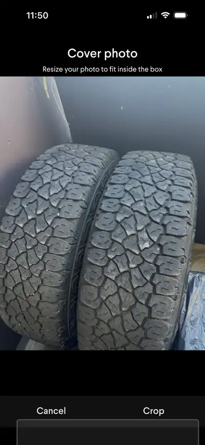 245/75/R16 winter tires with a solid amount of tread remaining. Should last at least 2-3 seasons no...