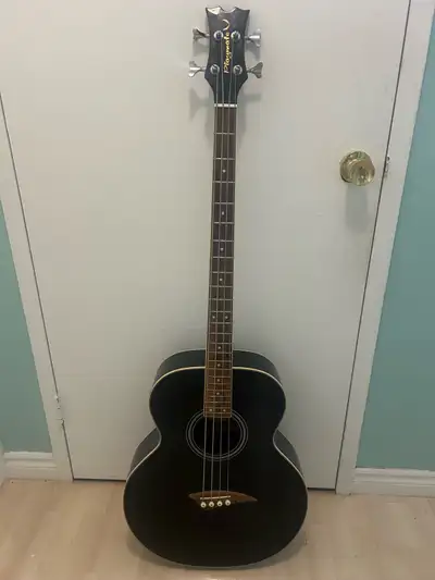 Dean Playmate Acoustic/Electric Bass Guitar , View more