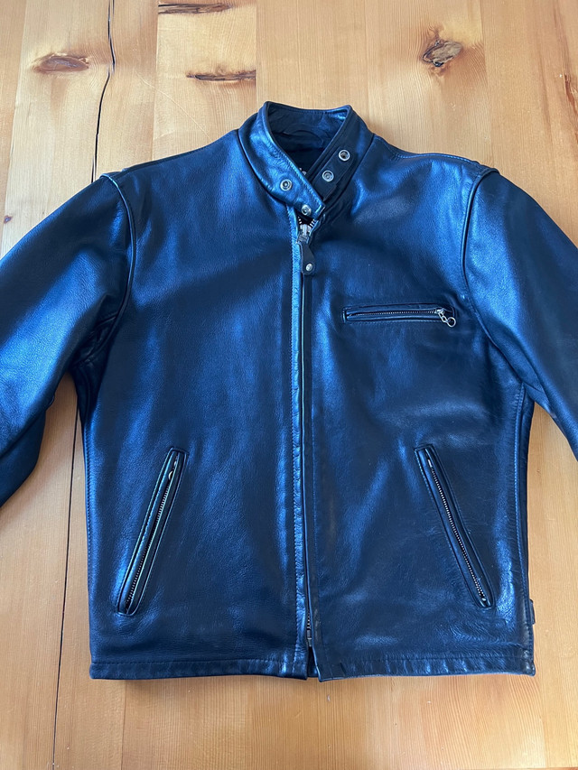 Schott 641 cafe racer leather jacket in Men's in City of Halifax - Image 2