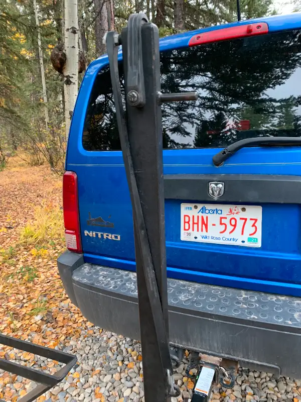 Custom Fabricated Hitch Mounted E-Bike Carrier in Mountain in Calgary - Image 9