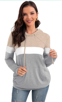 *NEW* Women's (XXL) Long Sleeve Pullover Hoodie Sweater