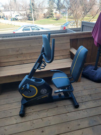 Exercise bike.