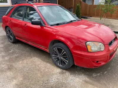 For sale , 2004, Subaru Impreza Targa Sport. 237xxxkm, 2.5L engine, 5 speed manual. Runs good. New t...