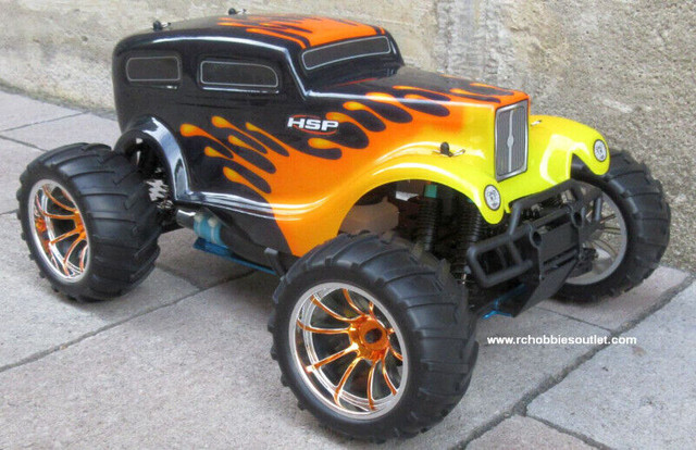 New Nitro Gas RC Truck 3.0cc Engine 4WD 2.4G Fast RC in Hobbies & Crafts in Vancouver