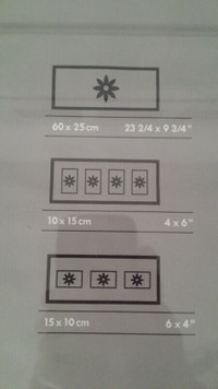 FOUR  IKEA " CLIPS " PICTURE  FRAMES