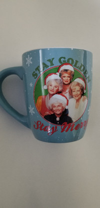 GOLDEN GIRLS "Christmas Mug" Stay Cool Be Merry