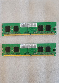 Samsung 512MB DDR (2 x 256MB) Desktop Memory / RAM modules
