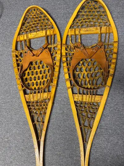 Vintage Gros Louis Snowshoes , View more