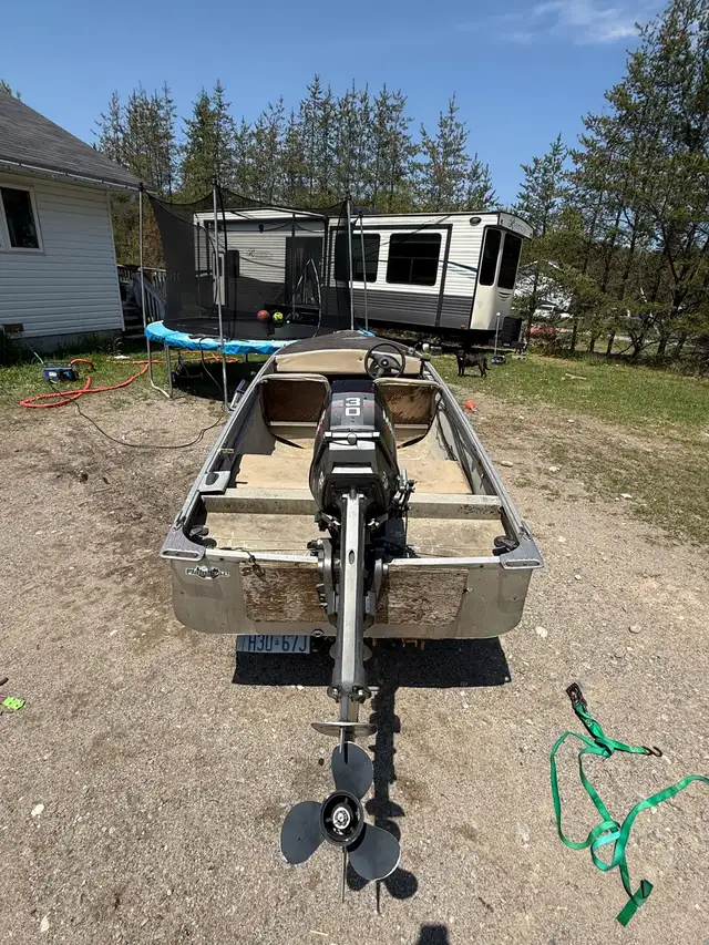 Aluminum Deep-V Fishing Boat  in Powerboats & Motorboats in Sudbury - Image 3