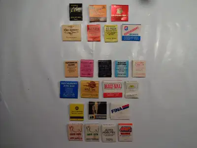 cartons allumettes boulevard taschereau 1970-80, View more