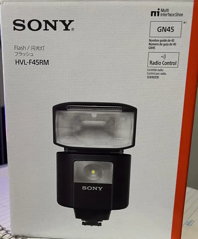 SONY HVL-F45RM FLASH | Cameras & Camcorders | Oakville / Halton Region ...