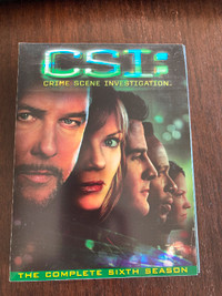 CSI - Sixth Season!  DVD series EUC!