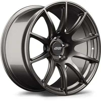 As new Apex SM10 rims. 19x9 et 28 with Michelin Pilot Sport 4 255x35x19 and 19x10 et 38 with 285x30x...