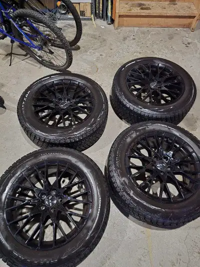 BMW X3 18” RTX Alloy Wheels with Bridgestone Blizzak Winter Tires $1,350 Set of four 18-inch RTX all...