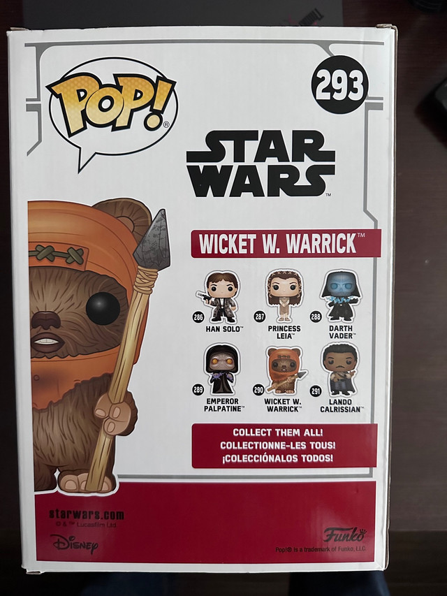 Funko Star Wars 10” Wicket W Warrick Target Exclusive in Toys & Games in La Ronge - Image 3