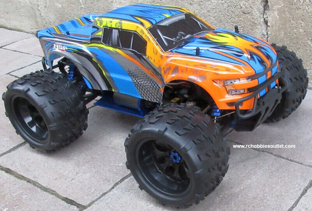 New RC Brushless Electric Monster Truck Top 2 ET6 1/8 Scale 4WD in Hobbies & Crafts in City of Halifax - Image 2