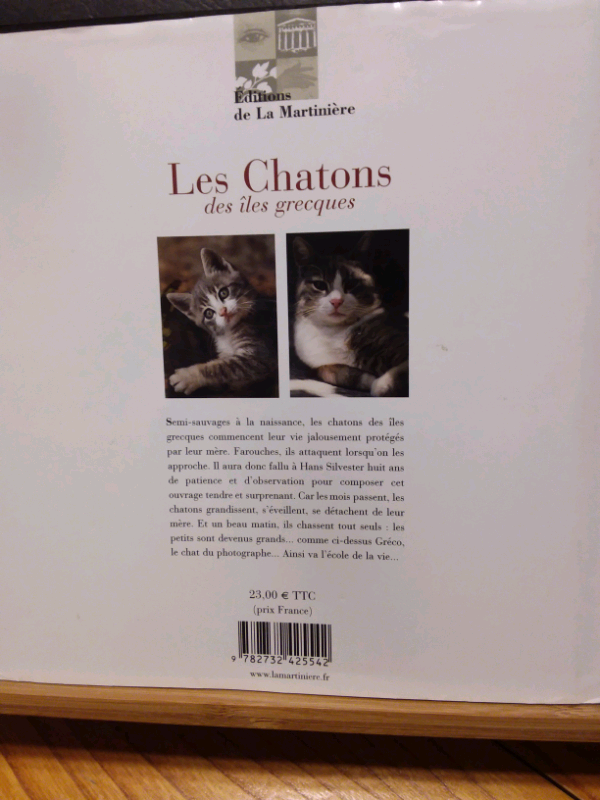 LIVRE LES CHATONS DES ÎLES GRECQUES in Accessories in Lanaudière - Image 8